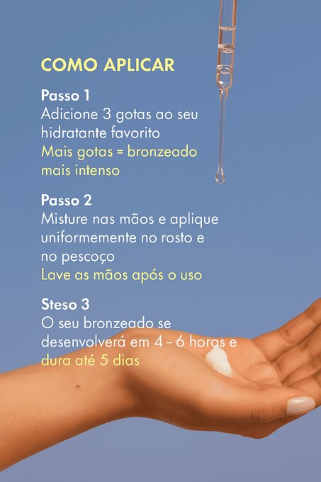 Gotas Autobronzeadoras Face e Corpo Isle Of Paradise